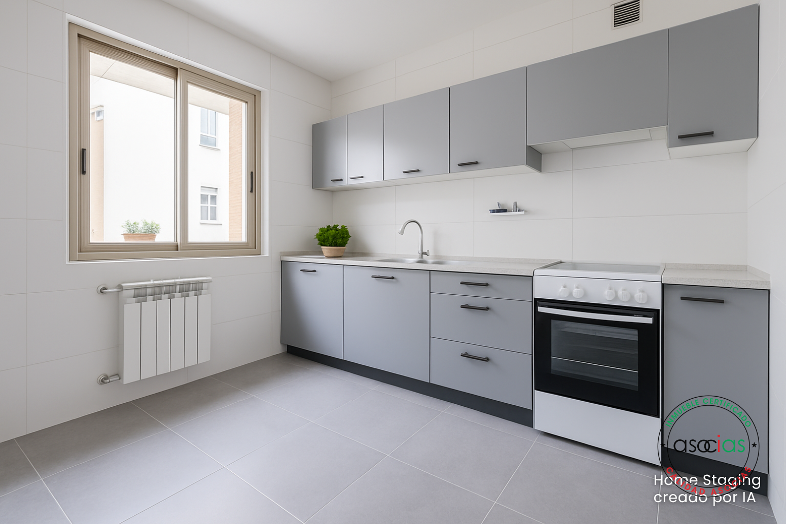 Cocina de Piso en venta en Gijón  con Calefacción y Parquet