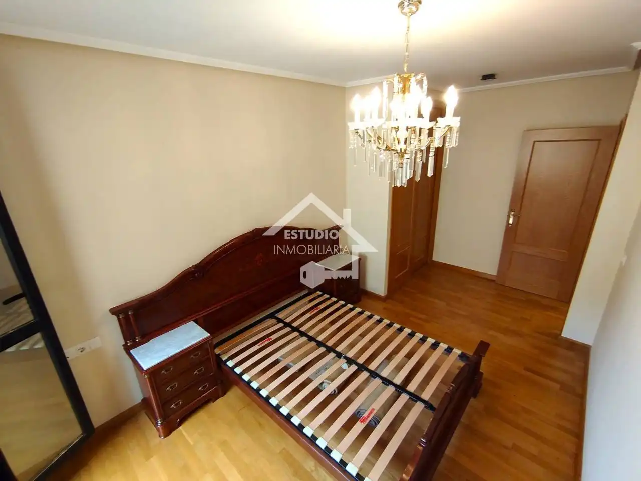 Schlafzimmer von Wohnung zum Verkauf in Oyón-Oion mit Heizung, Abstellraum und Balkon
