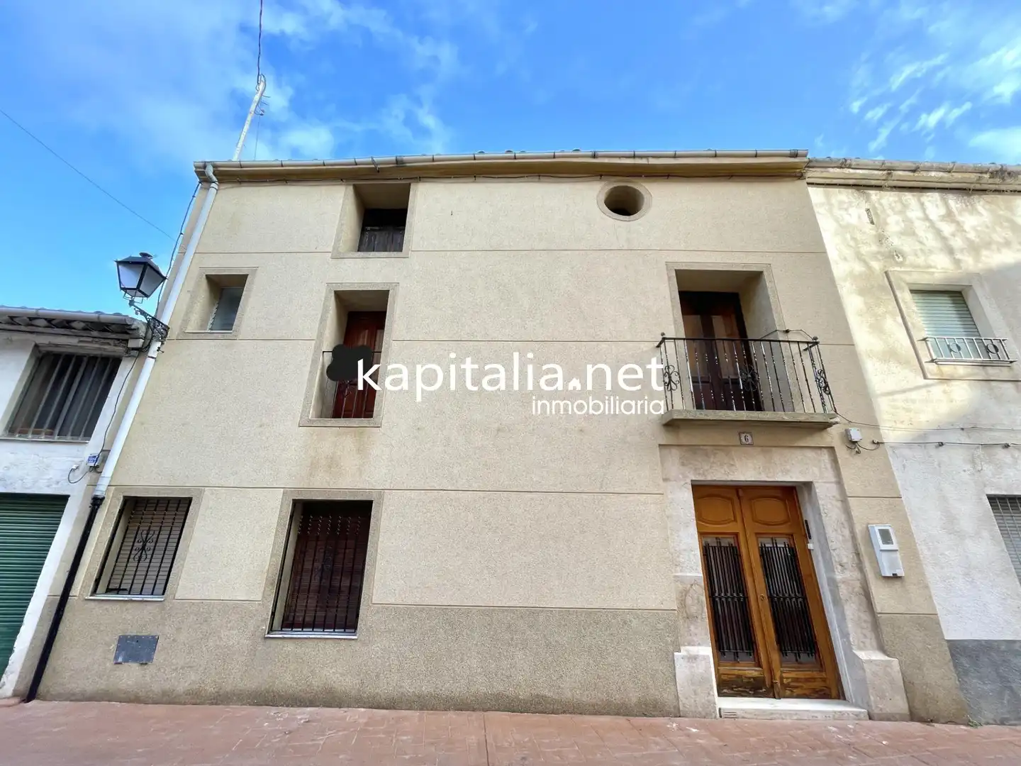 Vista exterior de Casa o xalet en venda en Alfafara amb Calefacció i Balcó