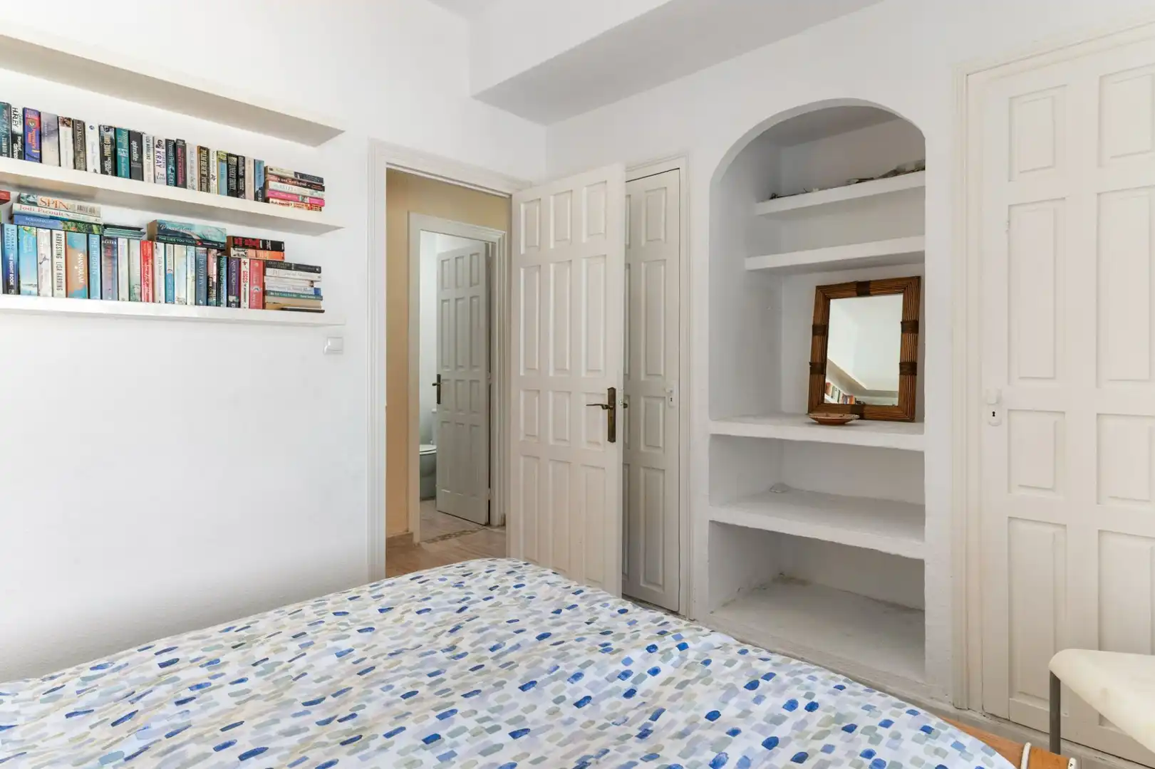 Bedroom of Houses for sale in Benalmádena  with Air Conditioner, Private garden and Swimming Pool