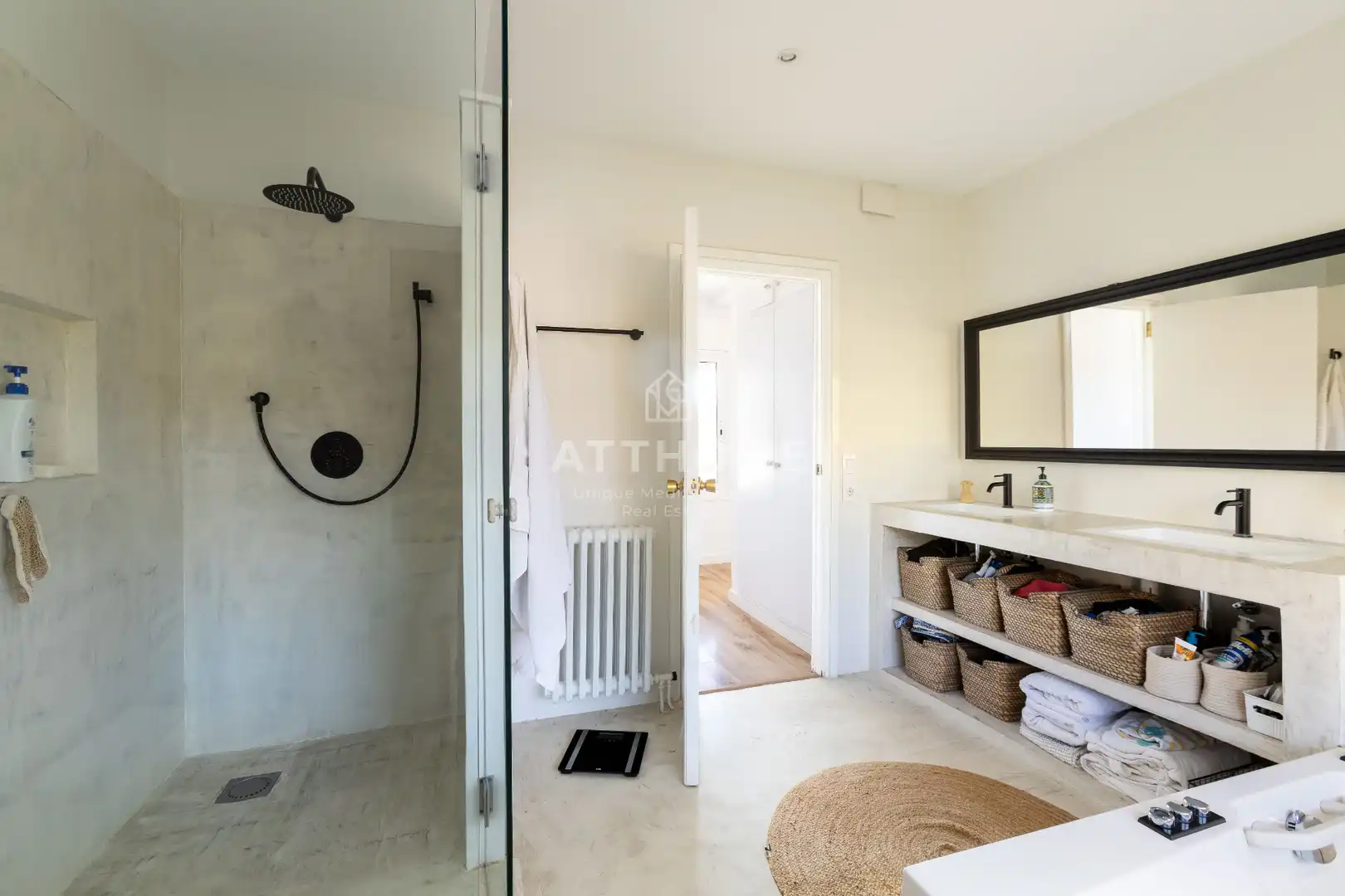 Bathroom of Houses for rent in Cabrils  with Air Conditioner, Heating and Private garden