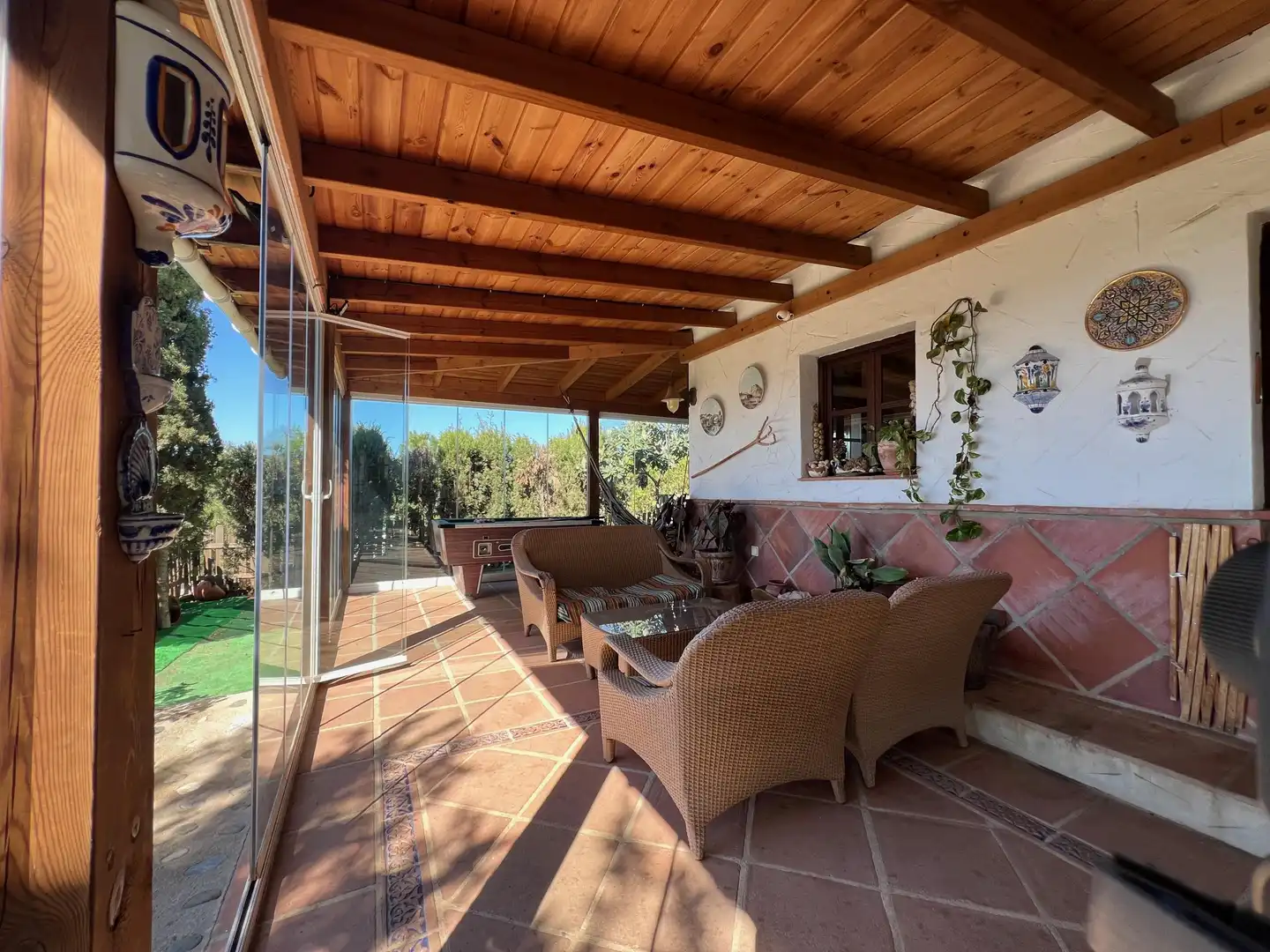 Terraza de Casa o chalet en venta en Vélez-Málaga con Aire acondicionado, Calefacción y Jardín privado
