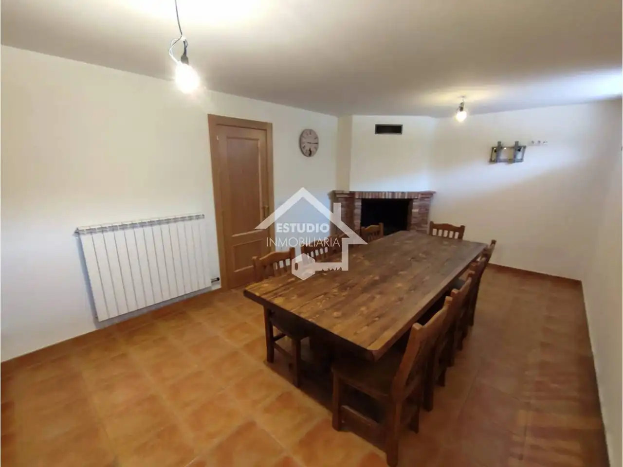 Dining room of Detached homes for sale in Canillas de Río Tuerto  with Heating, Parquet flooring and Terrace