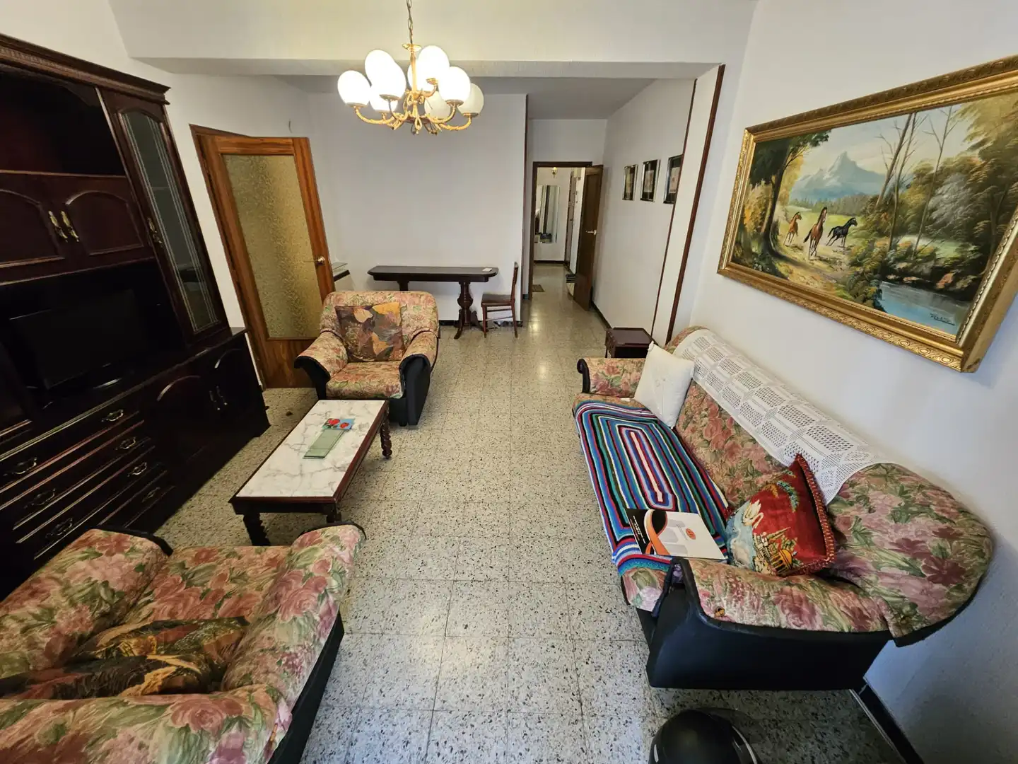 Sala de estar de Piso en venta en Alcalá de Henares con Aire acondicionado, Calefacción y Terraza
