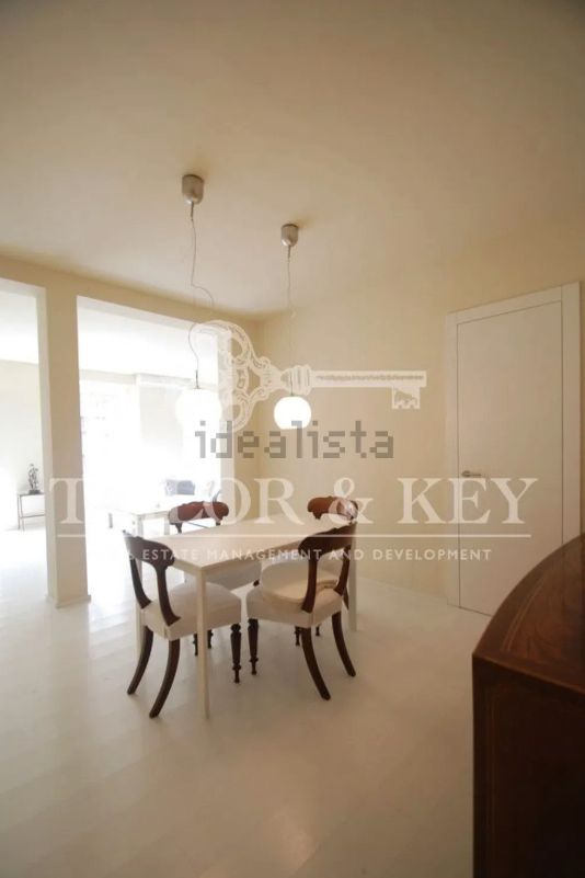 Dining room of Flat to rent in  Madrid Capital  with Air Conditioner, Heating and Balcony