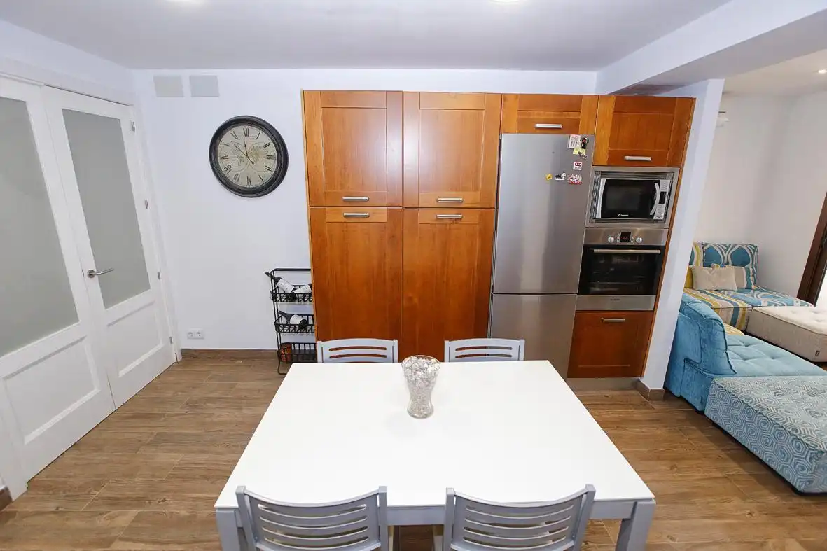 Cocina de Casa adosada en venta en Alcanar con Calefacción, Jardín privado y Terraza