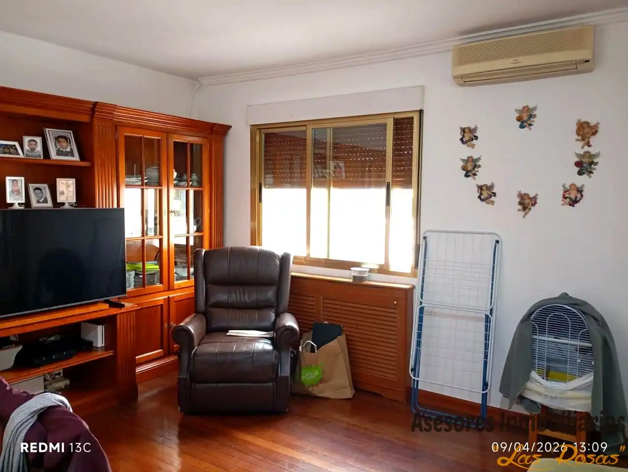 Sala d'estar de Pis en venda en Madrid amb Aire condicionat, Calefacció i Parquet