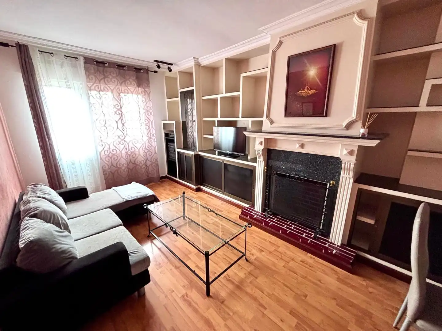 Sala de estar de Piso en venta en Gijón  con Calefacción, Terraza y Trastero