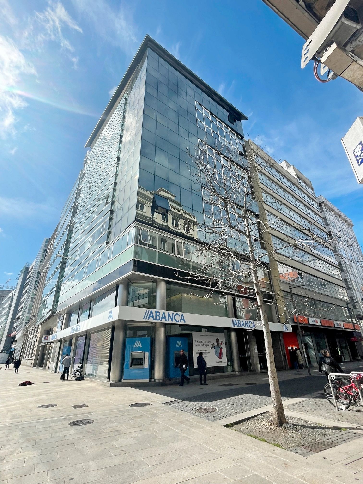 Vista exterior de Apartamento de alquiler en A Coruña Capital  con Calefacción, Parquet y Trastero
