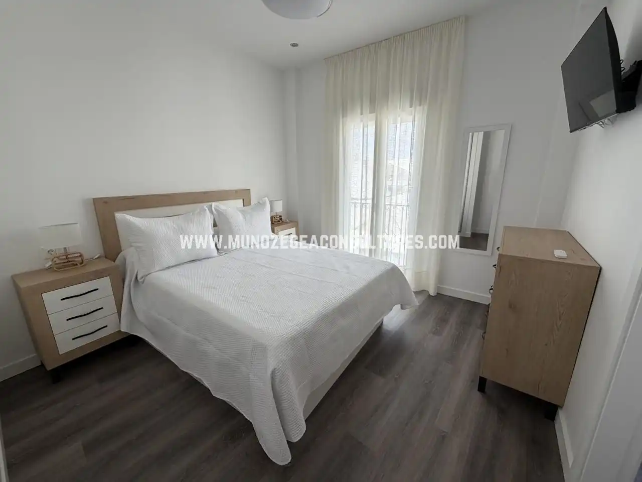 Schlafzimmer von Haus oder Chalet zur Miete in Rute mit Klimaanlage und Möbliert