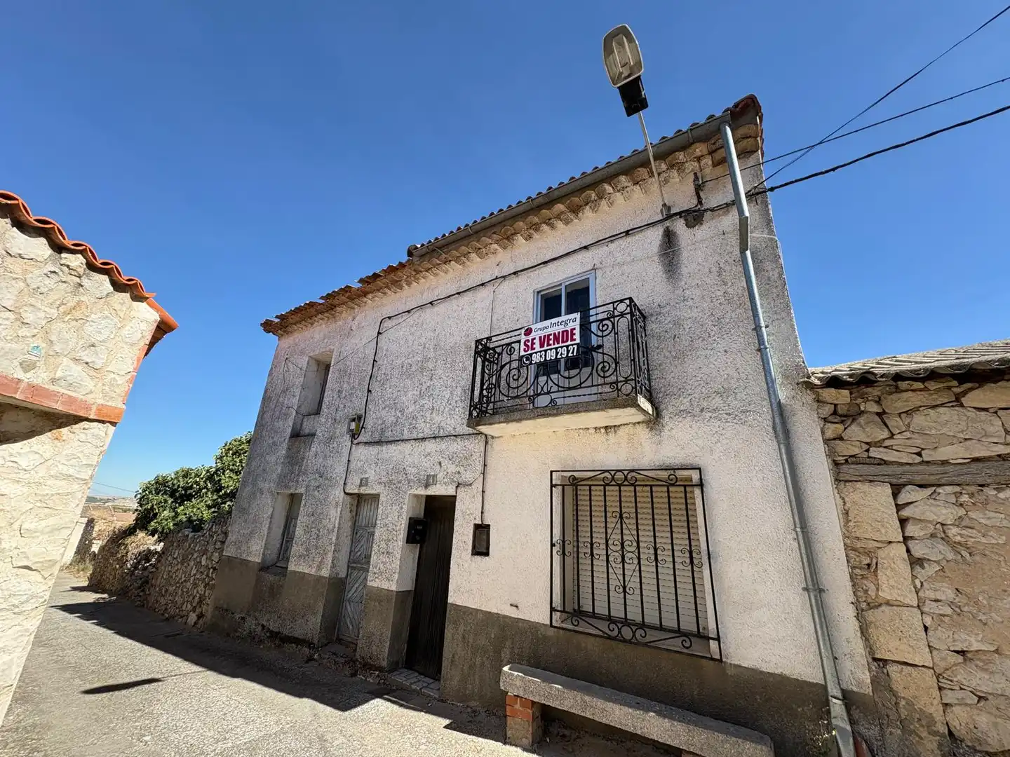 Vista exterior de Finca rústica en venta en Canalejas de Peñafiel con Jardín privado, Terraza y Amueblado