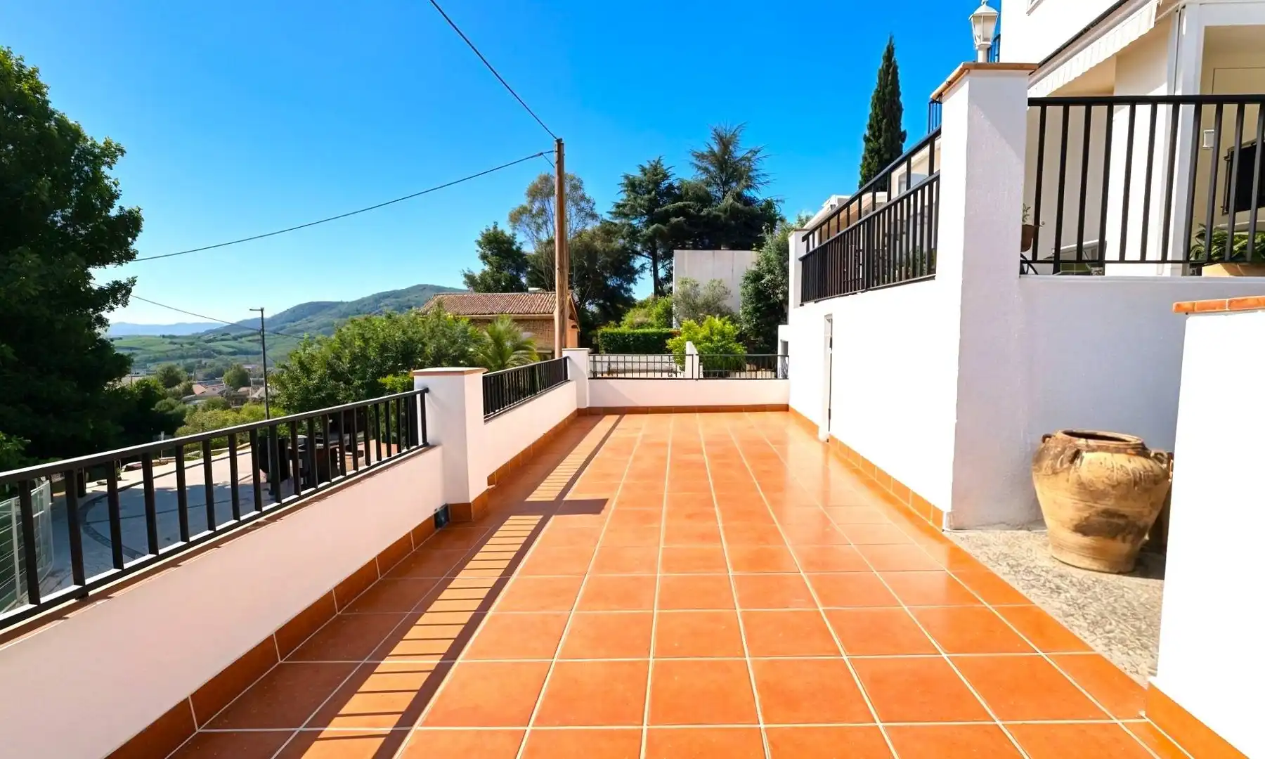 Terrassa de Casa adosada en venda en Riudecols amb Piscina comunitària