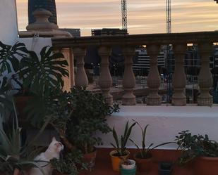 Terrace of Flat to share in  Barcelona Capital  with Air Conditioner, Heating and Washing machine