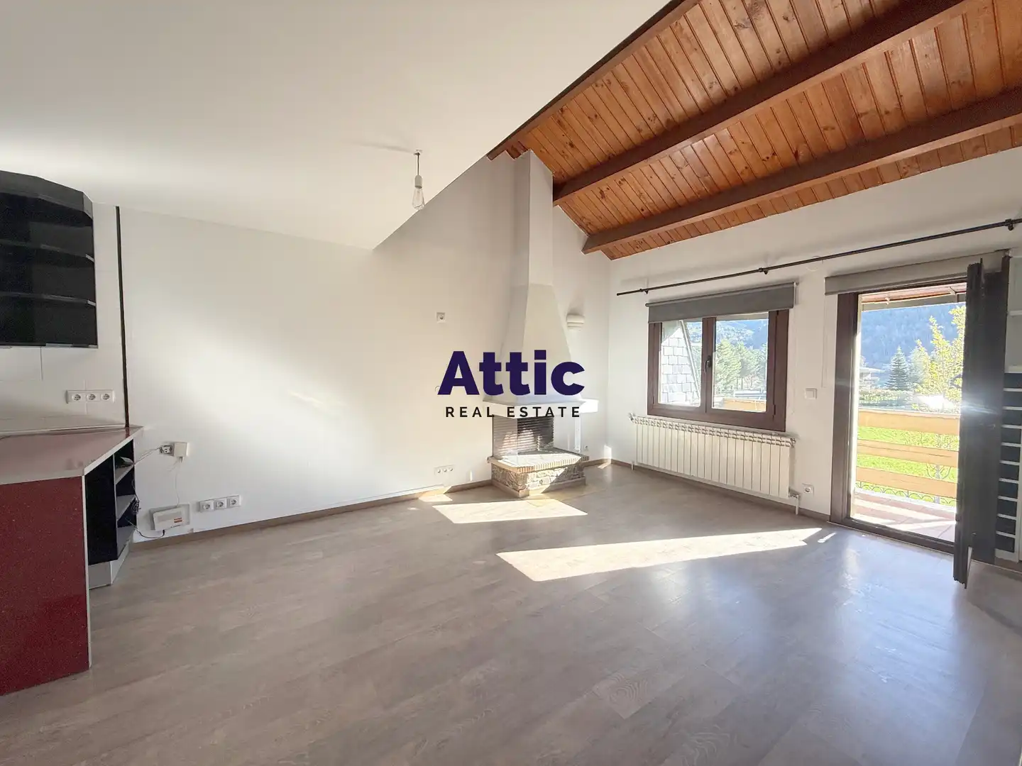 Wohnzimmer von Einfamilien-Reihenhaus zum Verkauf in La Massana mit Heizung, Parkett und Terrasse