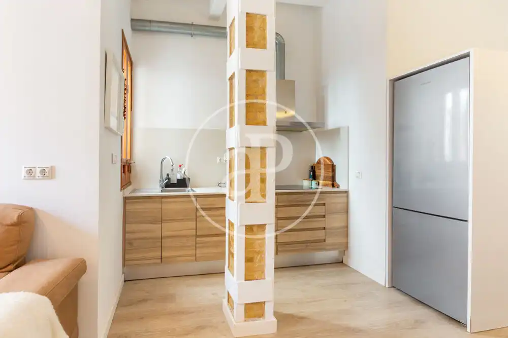 Kitchen of Flat for sale in Valencia  with Air Conditioner, Heating and Terrace