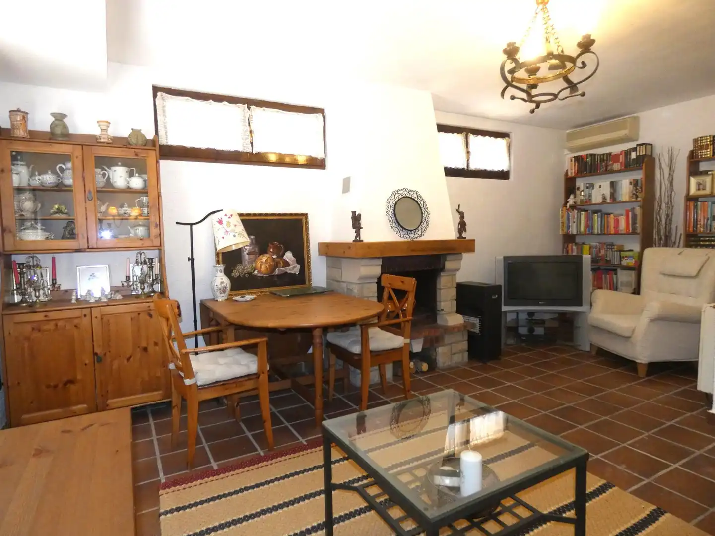 Sala d'estar de Casa o xalet en venda en Utebo amb Aire condicionat, Calefacció i Jardí privat