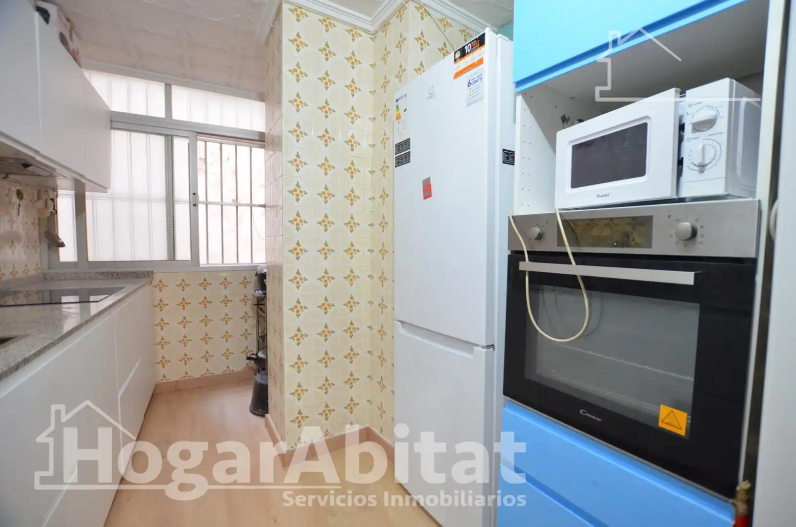 Cocina de Piso en venta en Alicante / Alacant con Amueblado y Balcón