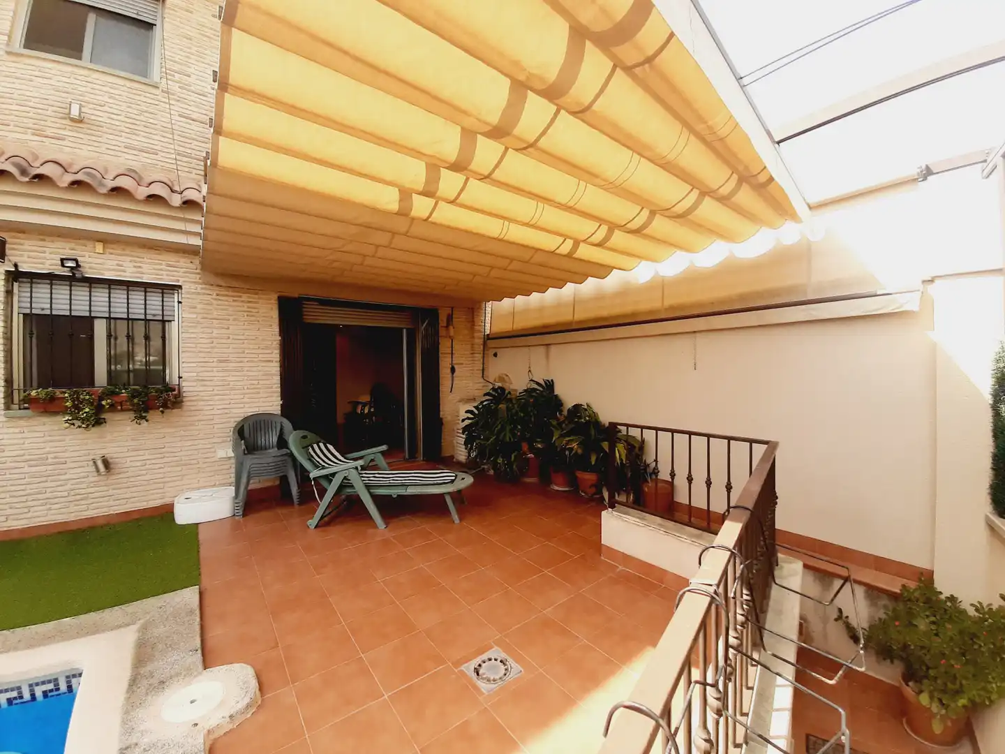 Terraza de Casa o chalet en venta en Villanueva del Río Segura con Aire acondicionado, Calefacción y Jardín privado