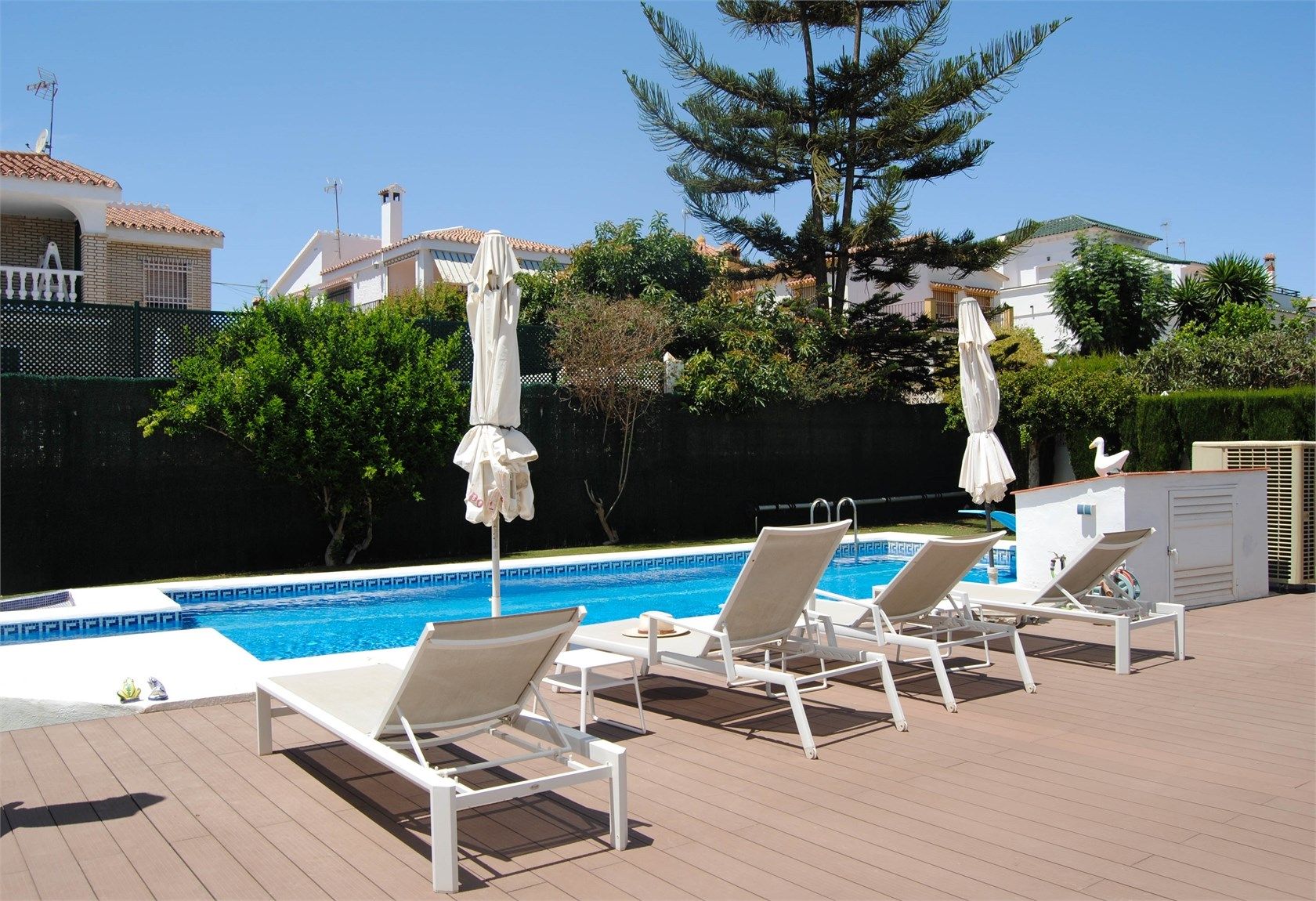 Piscina de Casa o xalet en venda en Vélez-Málaga amb Aire condicionat, Jardí privat i Terrassa