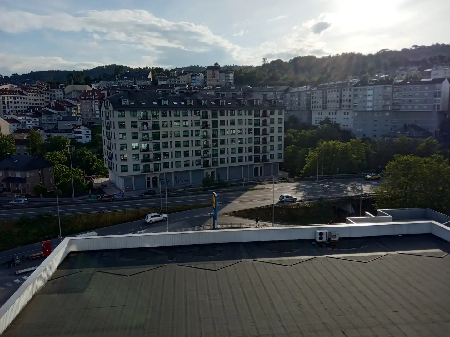 Vista exterior de Piso en venta en Barbadás con Calefacción, Trastero y Amueblado