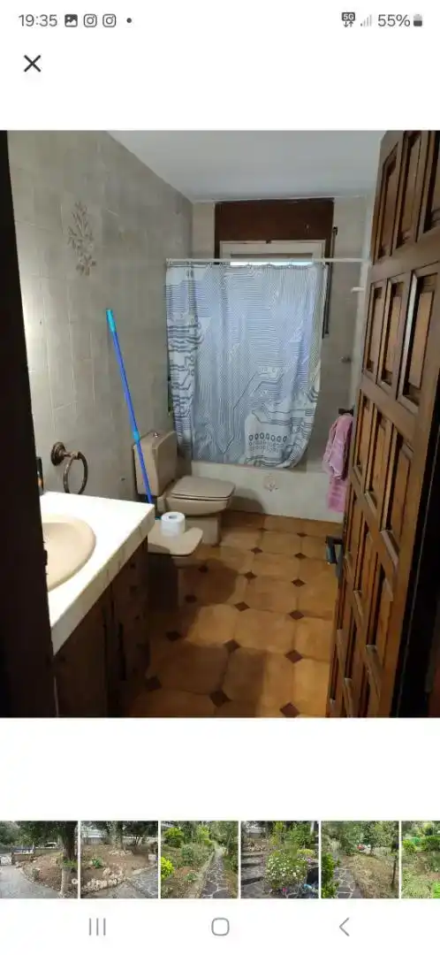 Bany de Casa o xalet per a compartir en Sant Pere de Vilamajor amb Jardí privat, Piscina i Moblat