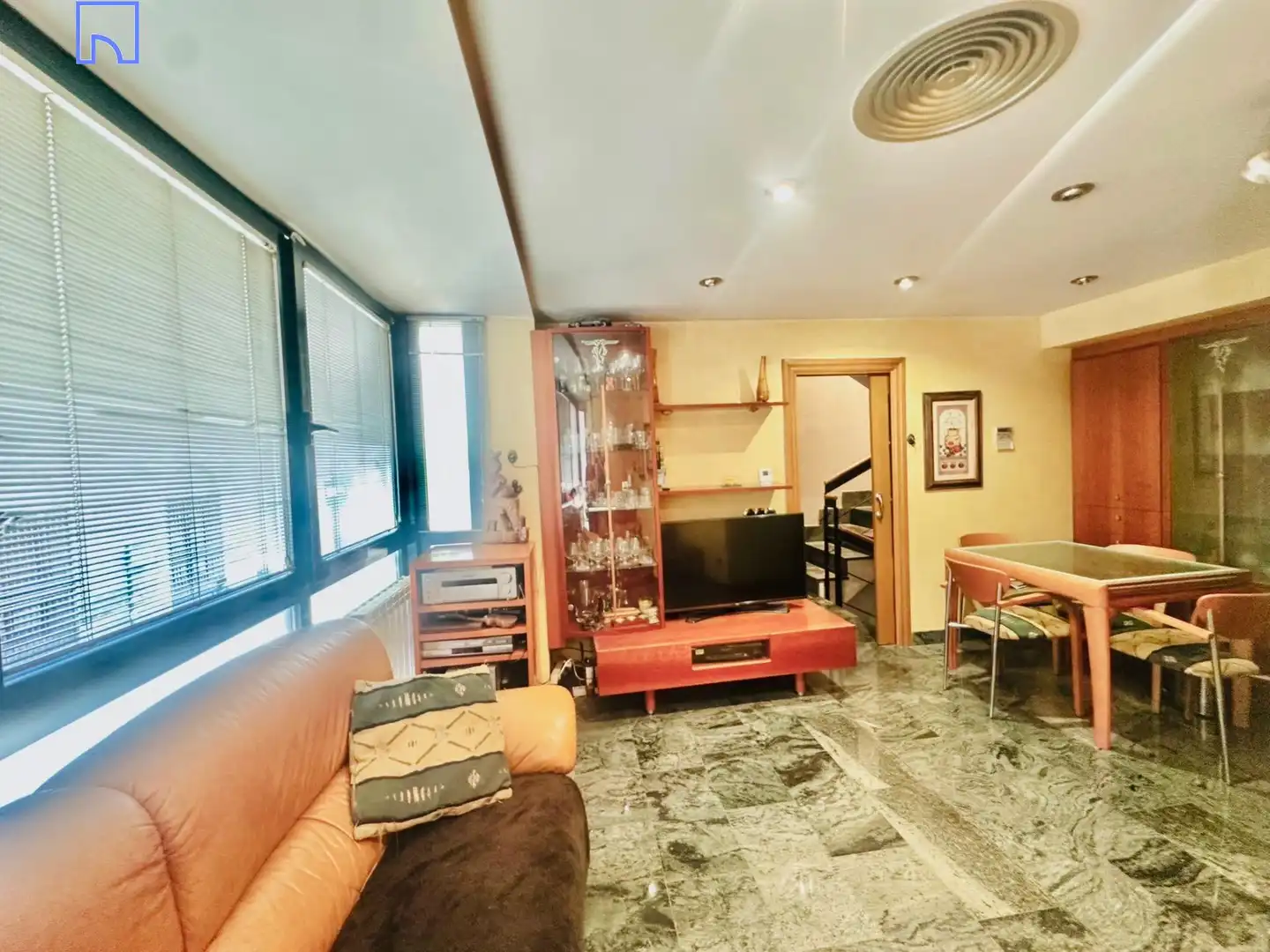 Living room of Houses for sale in Tudela  with Air Conditioner, Heating and Storage room