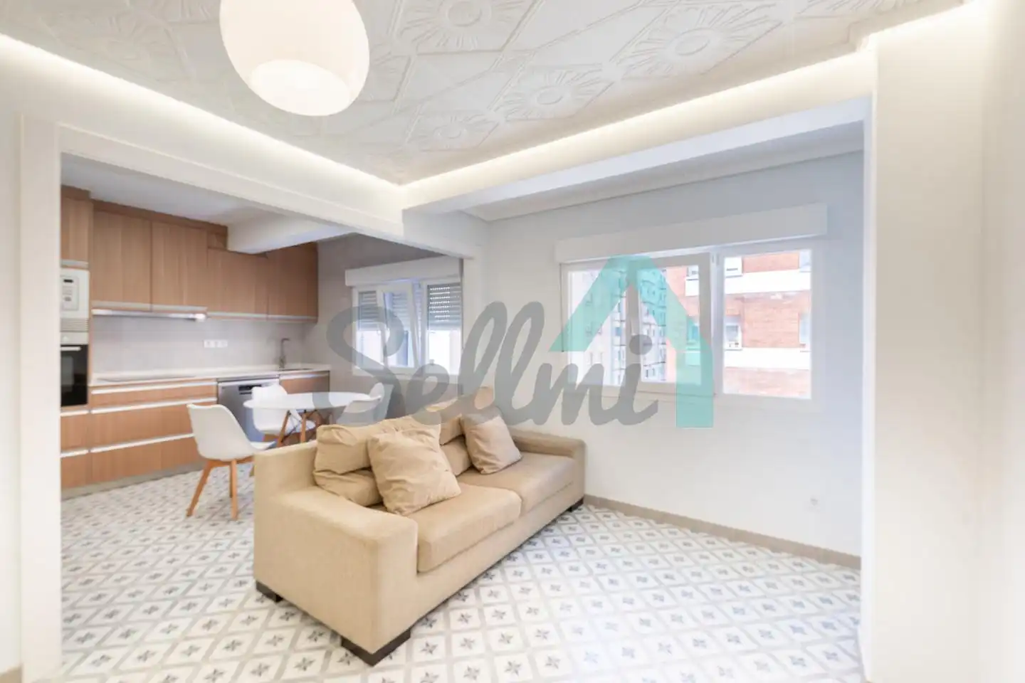 Living room of Flat for sale in Gijón   with Heating