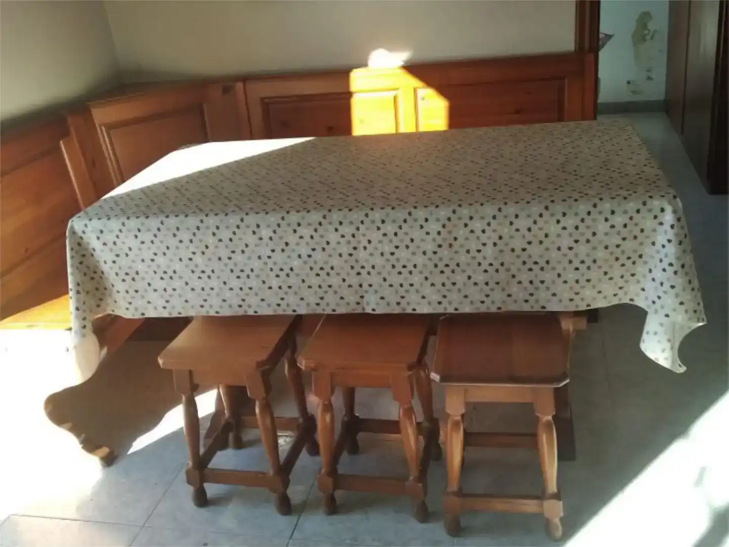 Dining room of Houses for rent in Carballo  with Private garden, Storage room and Furnished