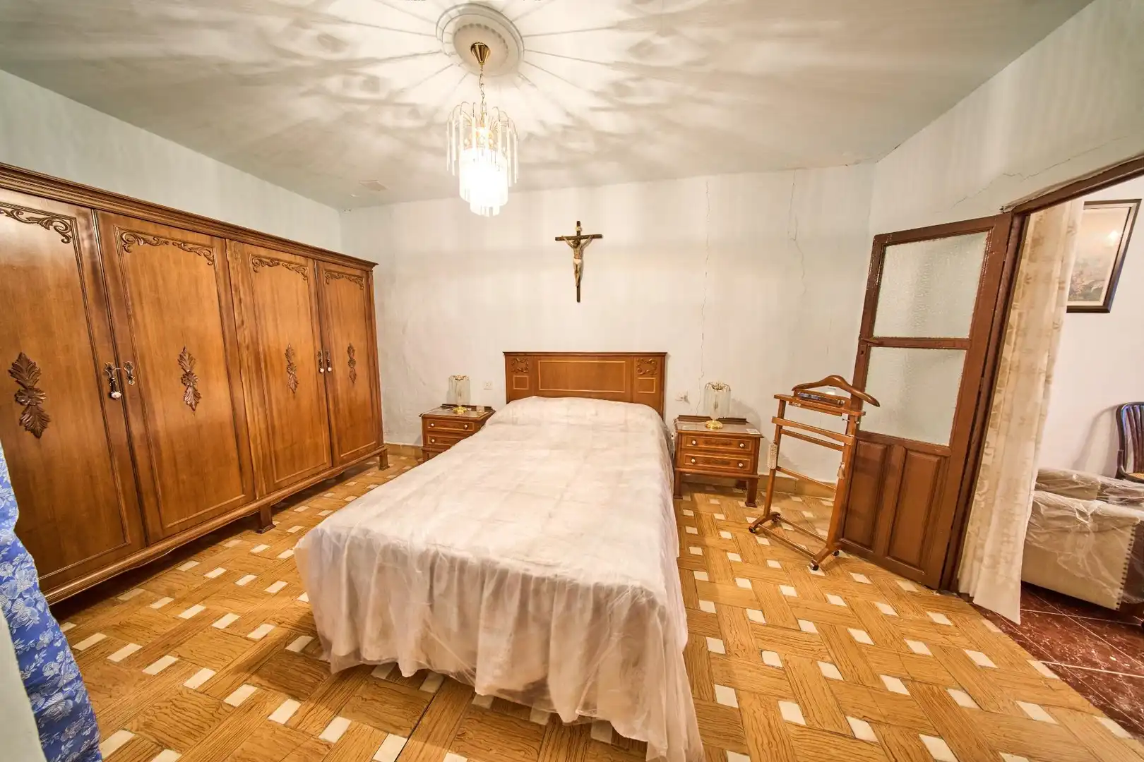 Bedroom of Houses for sale in Busquístar  with Terrace, Storage room and Balcony