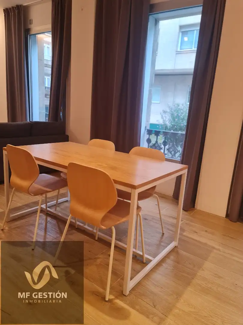Dining room of Study for rent in Vigo   with Air Conditioner, Heating and Furnished