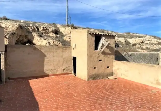 Vista exterior de Casa adosada en venta en Caravaca de la Cruz con Terraza