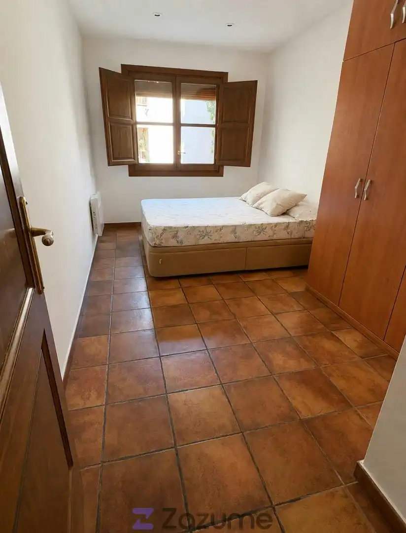 Bedroom of Flat for rent in Sant Llorenç de la Muga  with Heating, Terrace and Furnished
