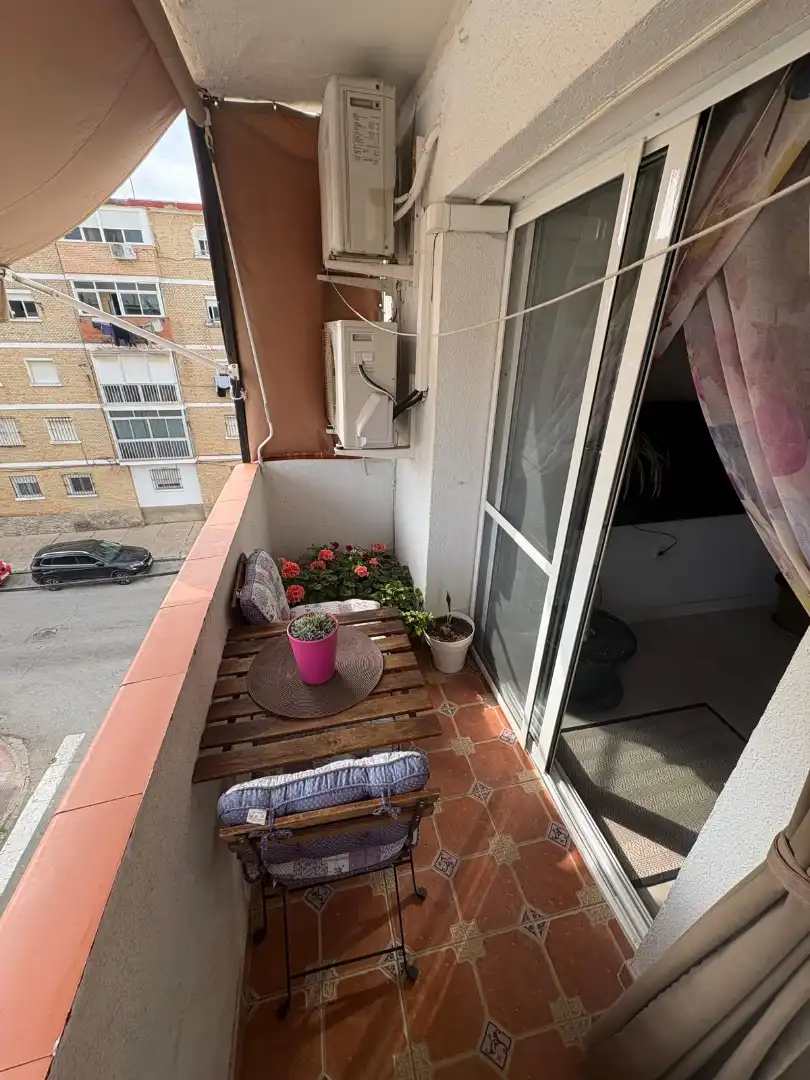 Balcony of Flat for sale in Jerez de la Frontera  with Air Conditioner, Parquet flooring and Terrace