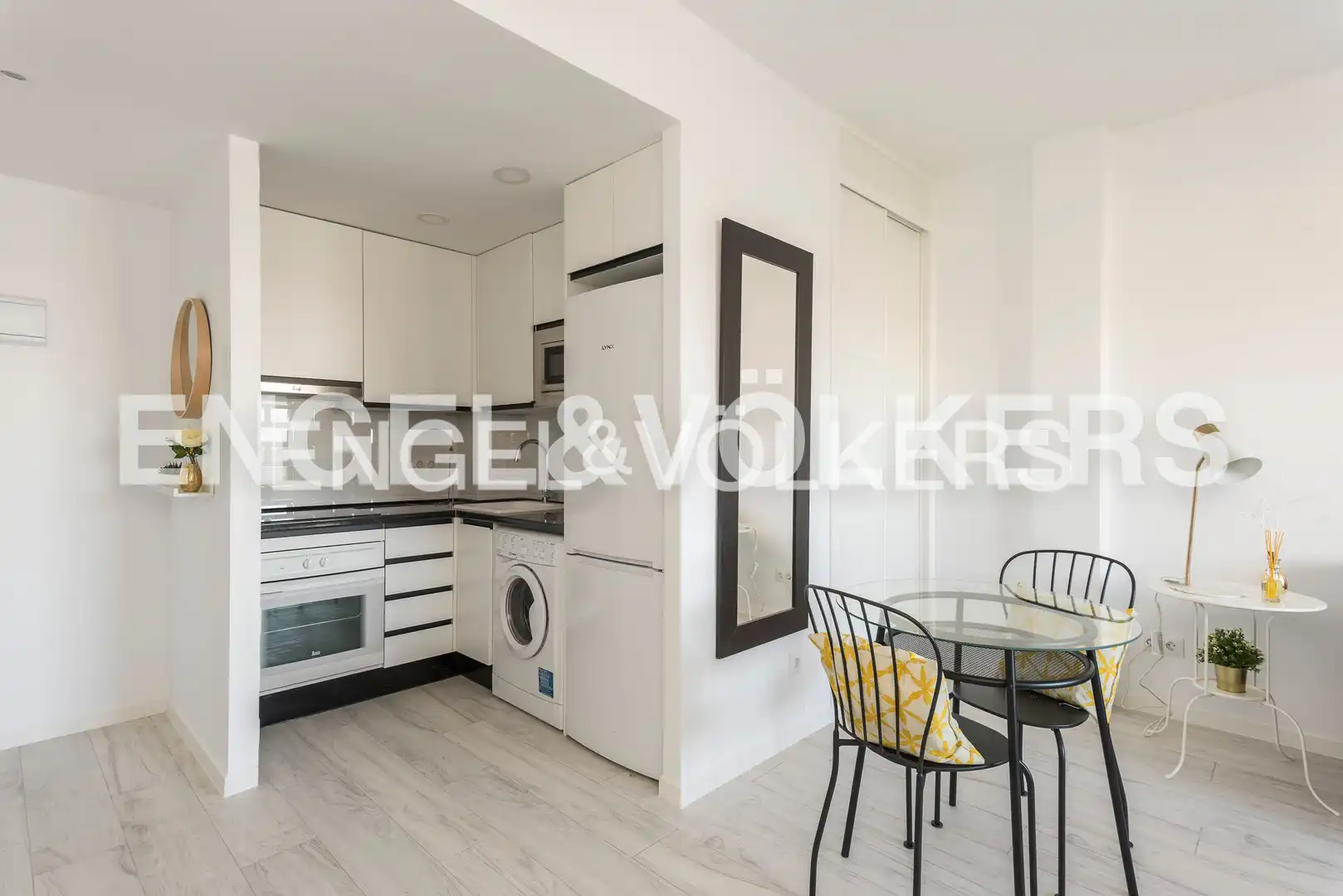 Cocina de Piso de alquiler en Madrid con Aire acondicionado, Calefacción y Terraza