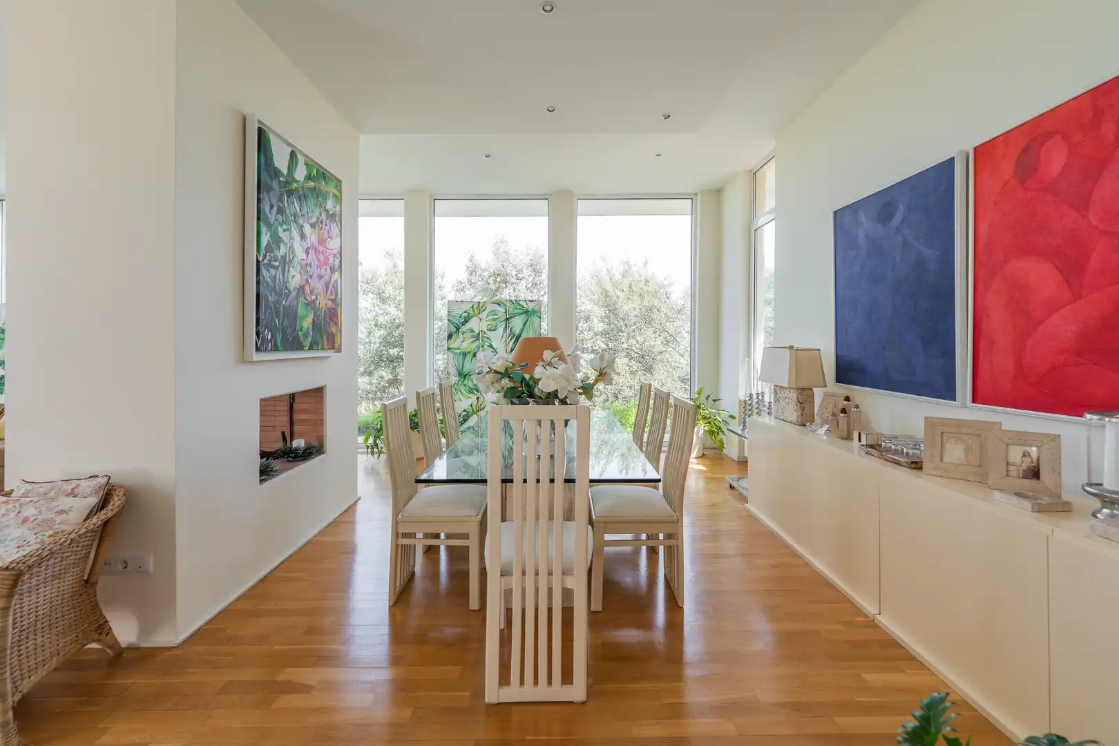 Dining room of Houses for sale in Ciudalcampo  with Air Conditioner, Heating and Private garden
