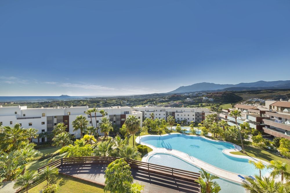 Vista exterior de Apartament de lloguer en Benahavís amb Aire condicionat, Calefacció i Terrassa