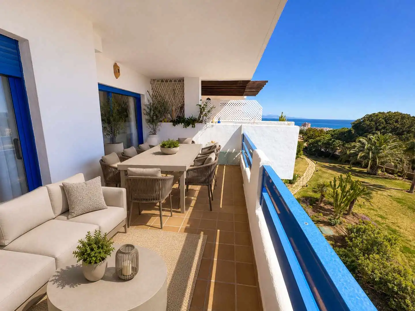 Terrassa de Apartament en venda en La Duquesa