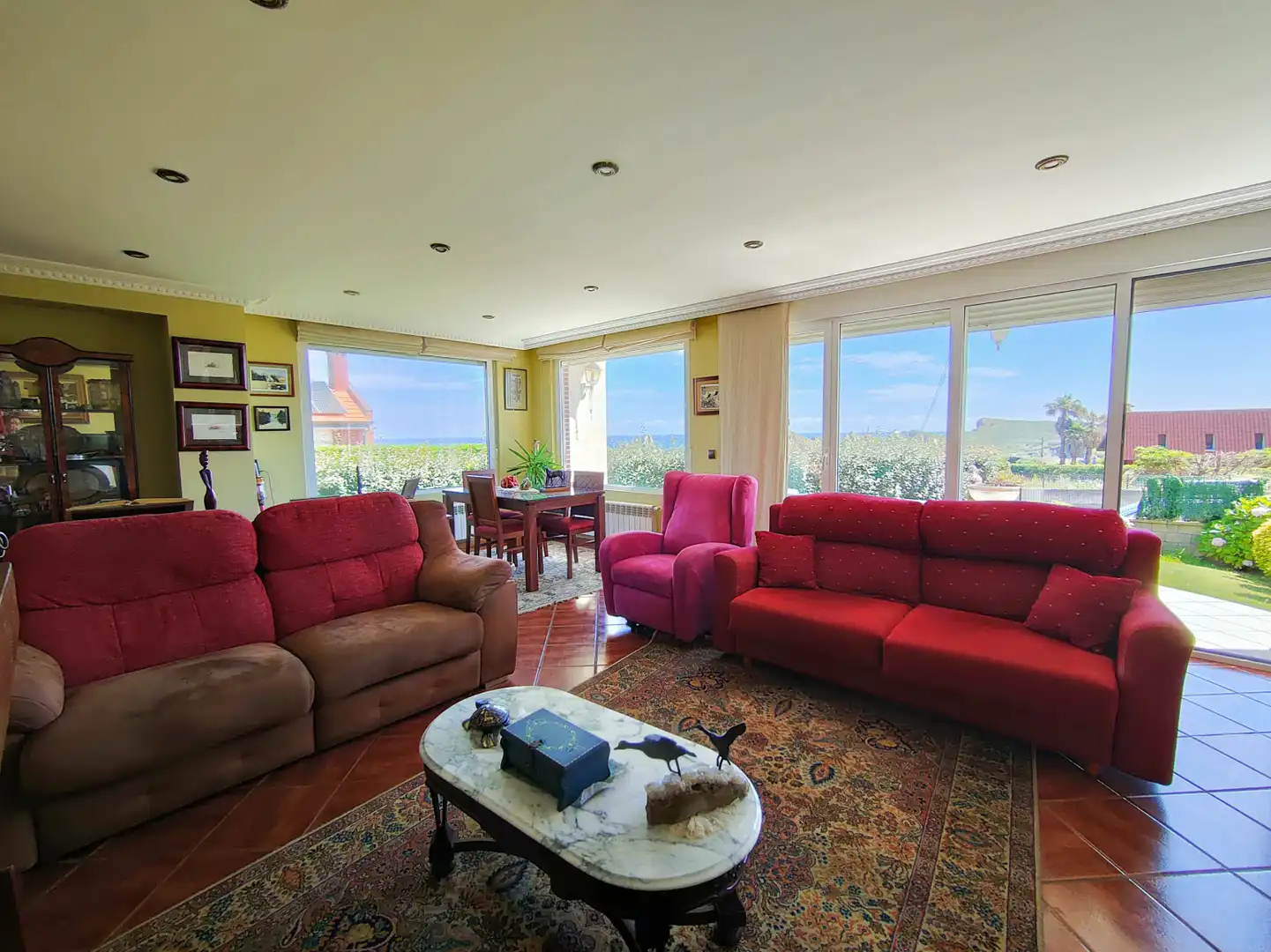 Sala de estar de Casa o chalet en venta en Piélagos con Calefacción, Jardín privado y Parquet