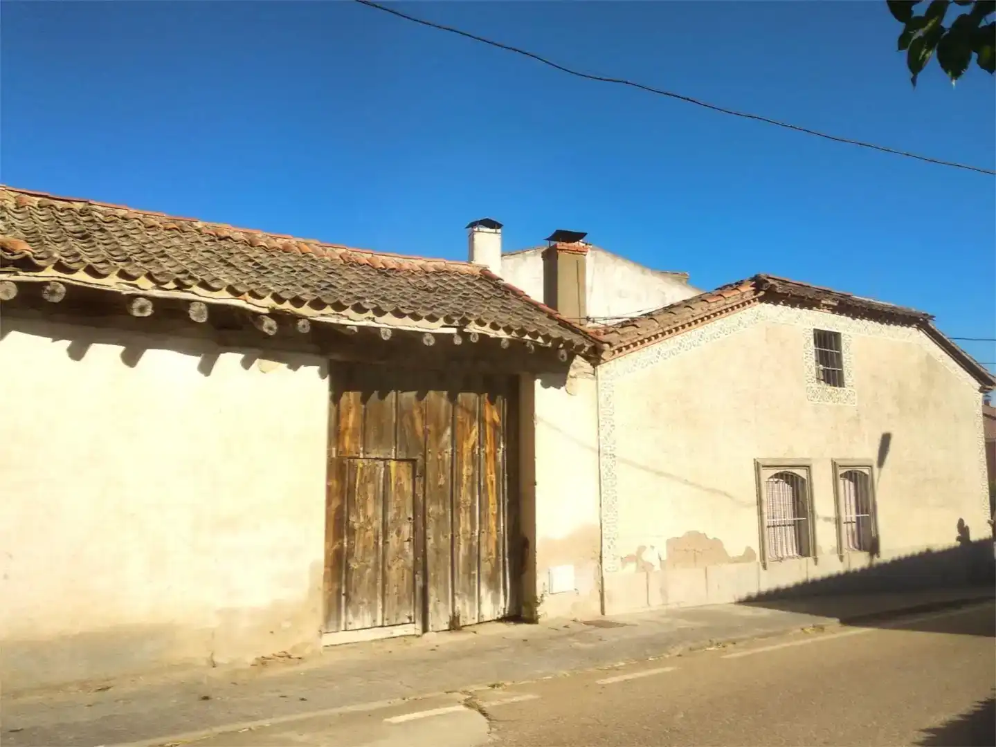 Vista exterior de Piso en venta en Fuente de Santa Cruz, Segovia