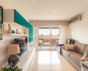 Sala d'estar de Apartament en venda en Montgat amb Aire condicionat i Balcó