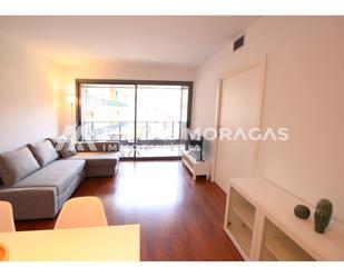 Living room of Flat to rent in Sant Cugat del Vallès  with Air Conditioner, Heating and Parquet flooring