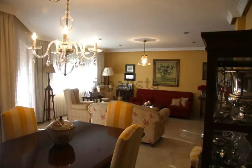 Sala de estar de Casa adosada en venta en Melilla con Aire acondicionado, Jardín privado y Parquet