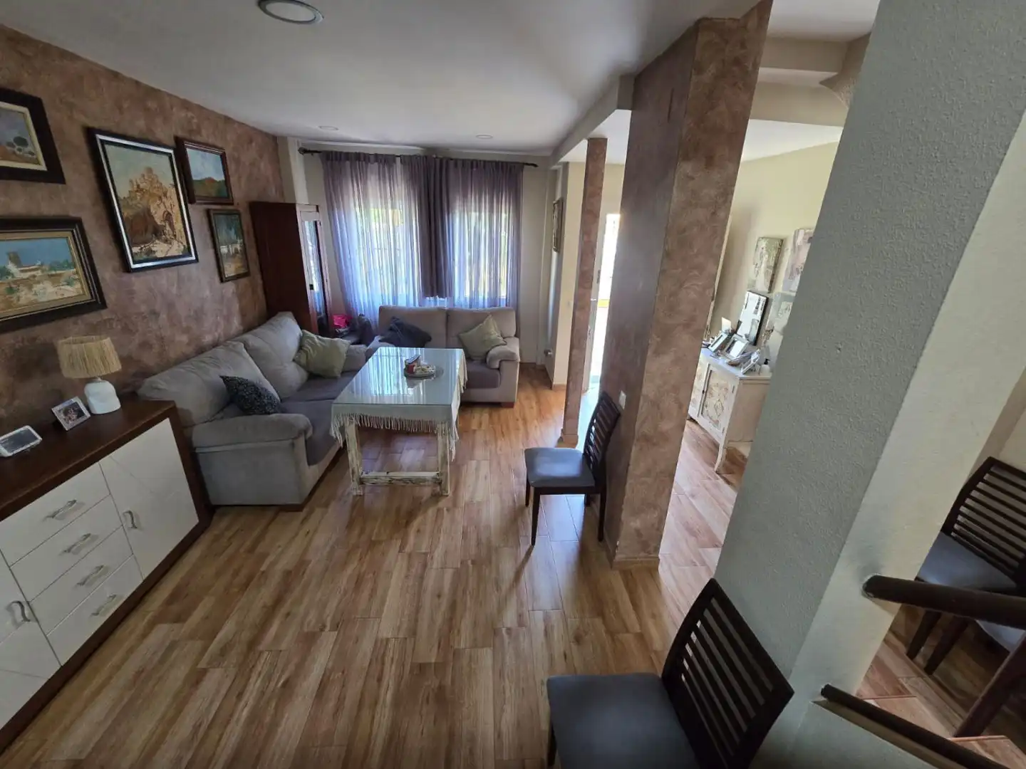 Sala d'estar de Casa o xalet en venda en Alcalá de Guadaira amb Terrassa i Traster