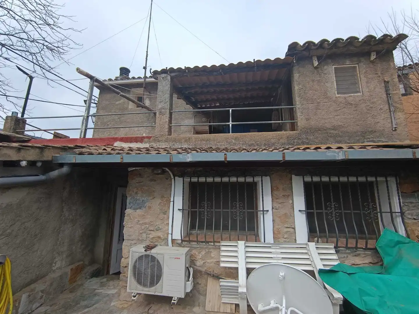 Vista exterior de Finca rústica en venta en Bierge con Calefacción, Terraza y Trastero