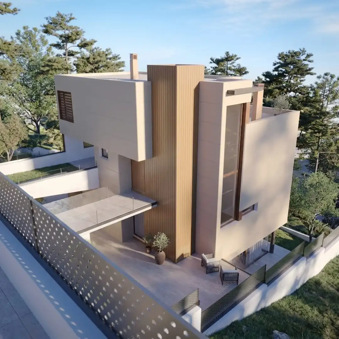 Vista exterior de Casa o xalet en venda en Castelldefels amb Aire condicionat