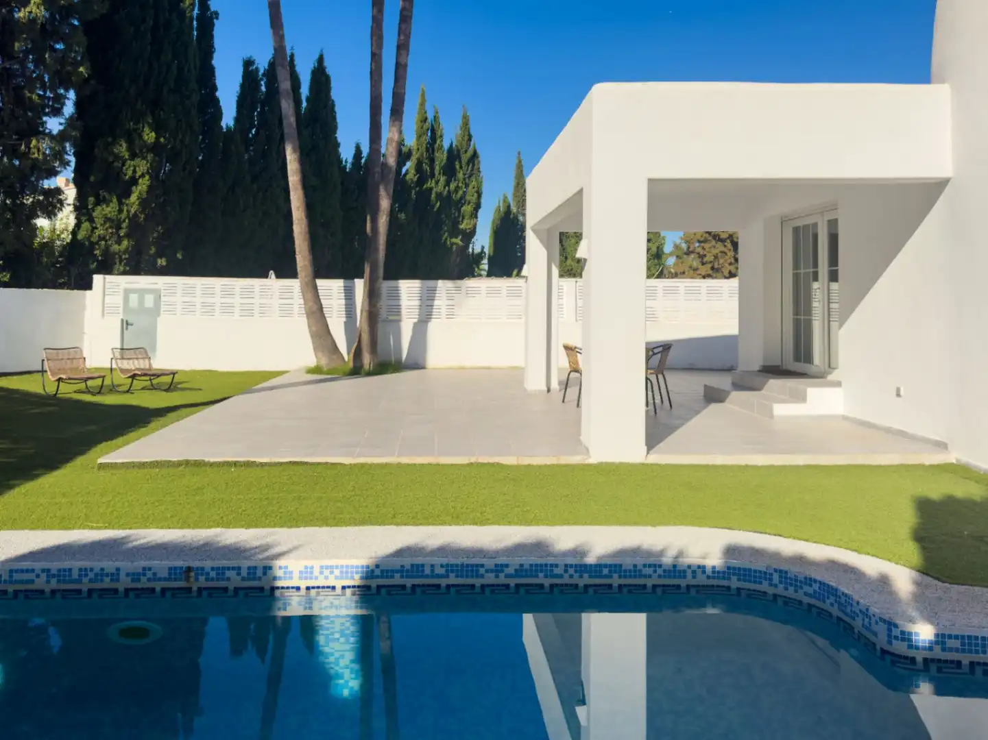 Jardín de Casa o chalet en venta en Dénia con Aire acondicionado, Calefacción y Jardín privado