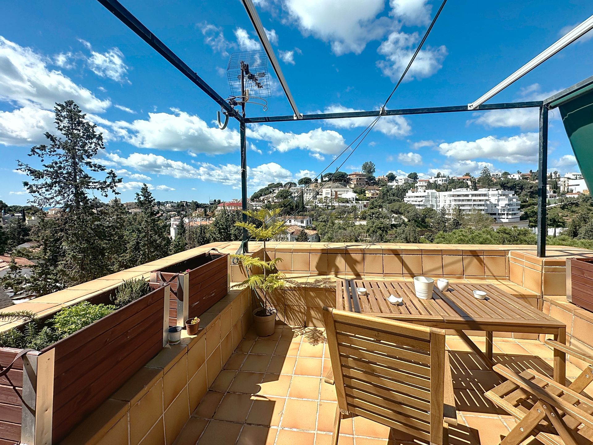 Terrace of Flat for sale in Málaga Capital  with Furnished