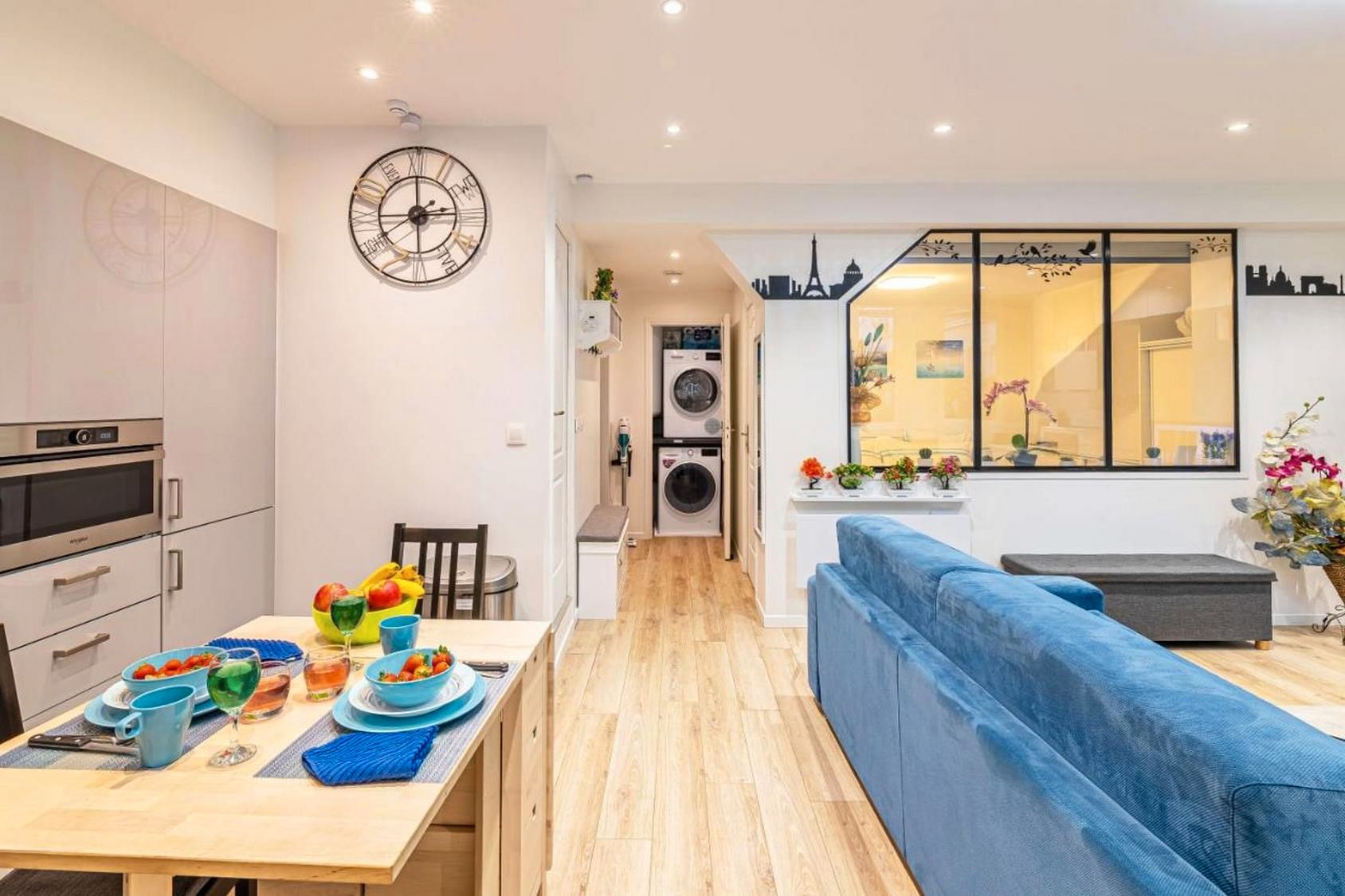 Cocina de Piso de alquiler en  Murcia Capital con Calefacción, Amueblado y TV