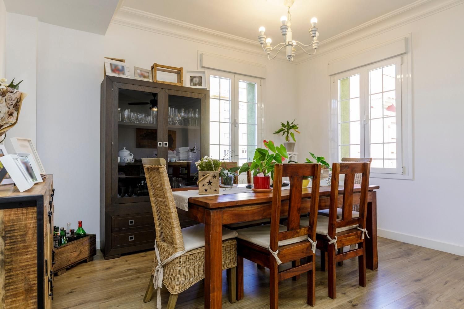 Dining room of Flat for sale in  Zaragoza Capital  with Heating, Terrace and Balcony