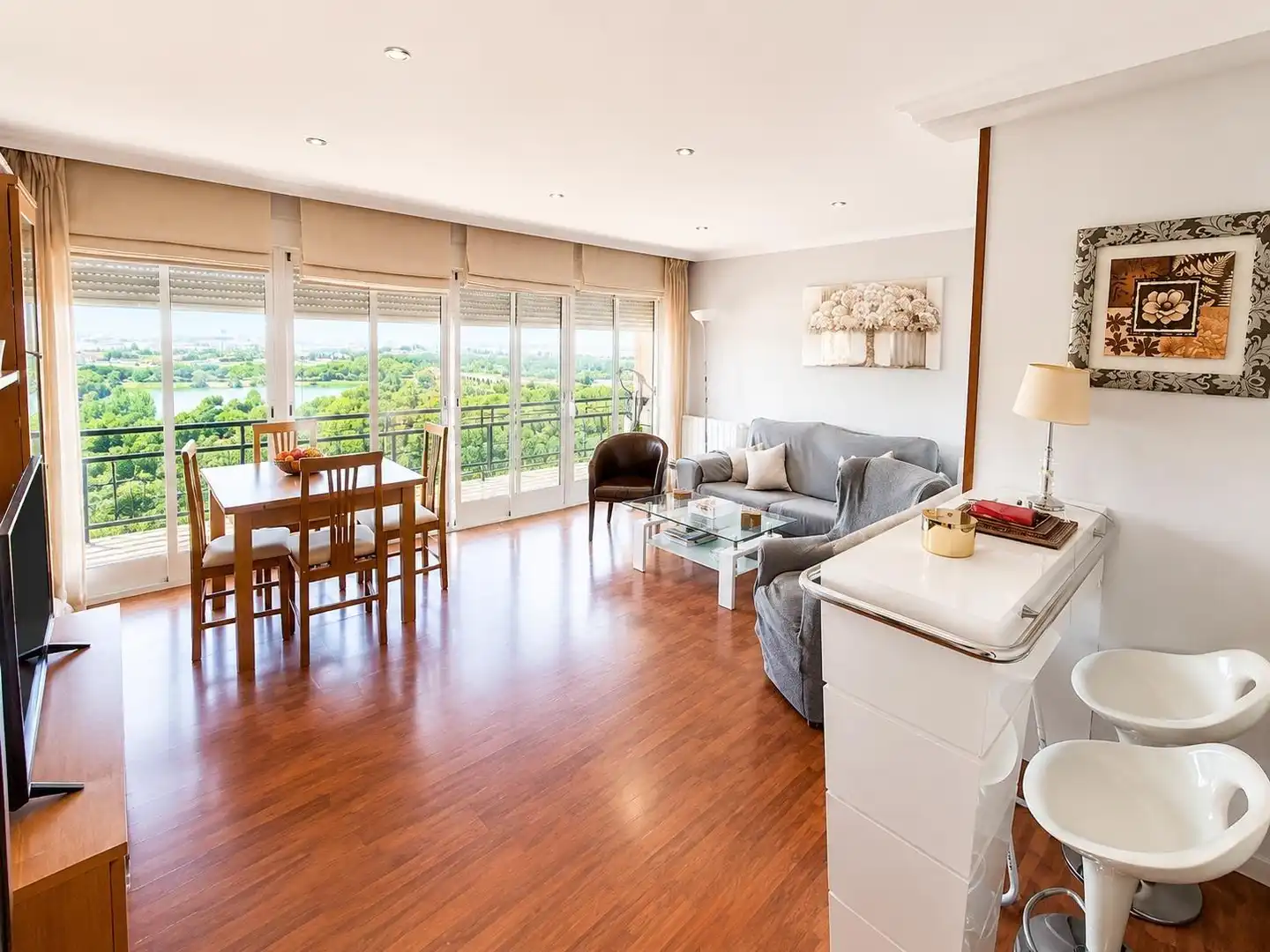 Living room of Flat for sale in Mérida  with Air Conditioner, Heating and Terrace